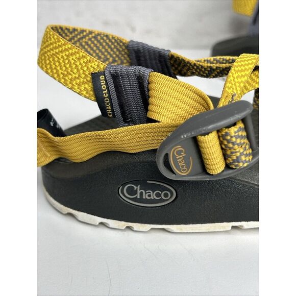 Chaco Z/Cloud  Women's Size W 9 Yellow Strappy Sandals Marigold JCH108000 - Picture 5 of 12